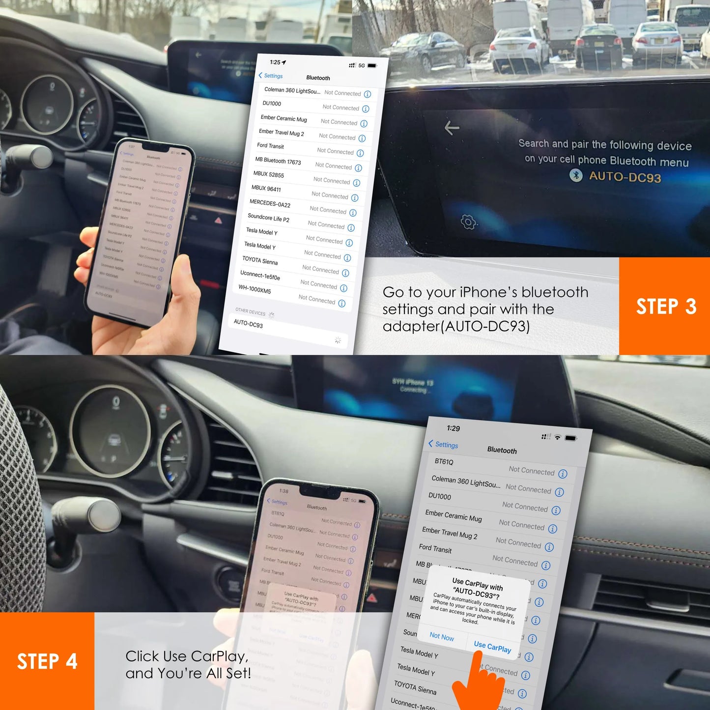 Rexing CPW-1 Wireless Apple CarPlay Adapter - Sale