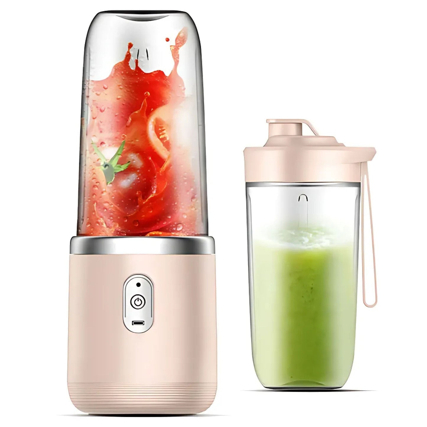 Portable Electric Juicer - Handheld Smoothie Blender Cup for Fruits & Veggies