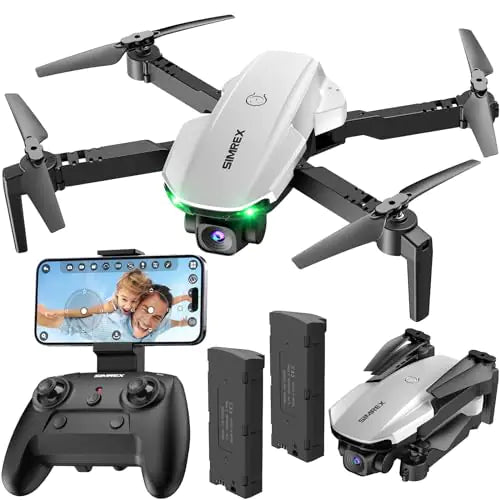 SIMREX Drone With Camera 1080P for Kids And Adults RC Quadcopter