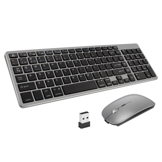 Rechargeable Wireless Mouse and Keyboard