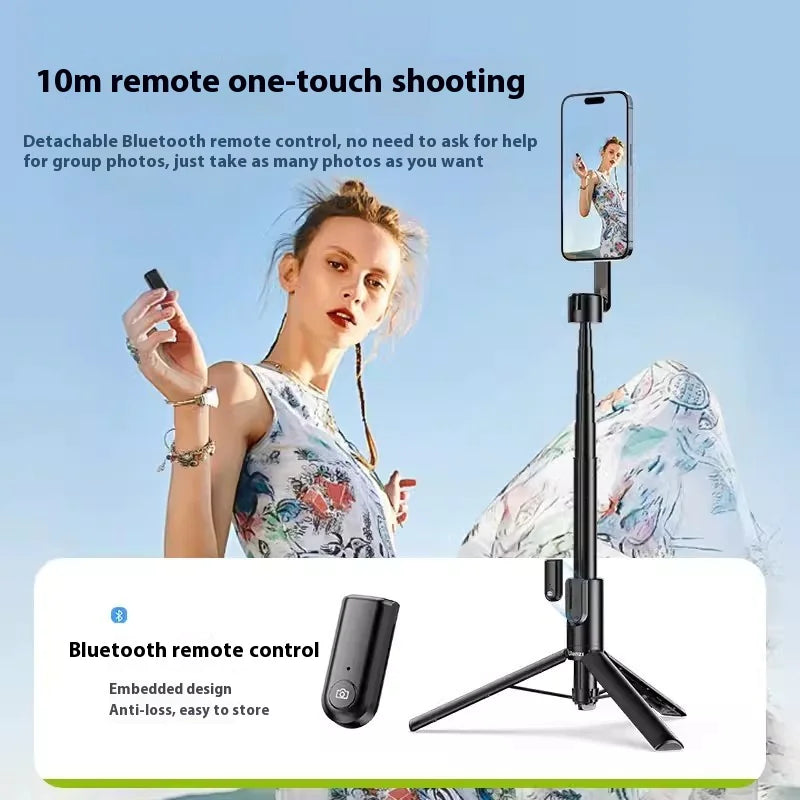 Magnetic Selfie Stick Tripod with MagSafe & Remote