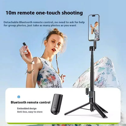 Magnetic Selfie Stick Tripod with MagSafe & Remote