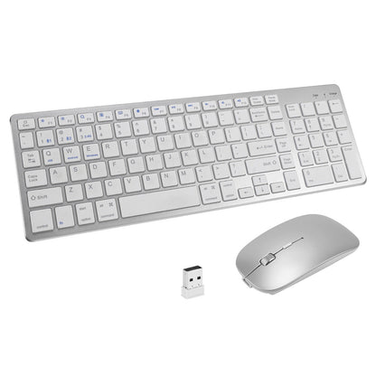 Rechargeable Wireless Mouse and Keyboard
