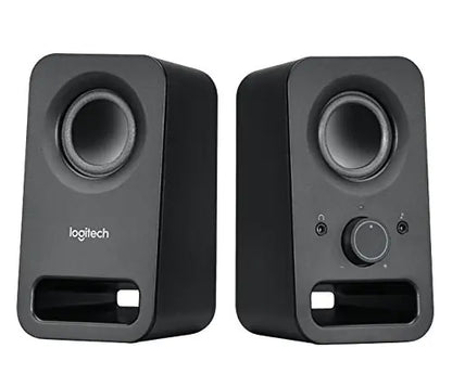 Logitech Multimedia Speakers Z150 with Stereo Sound for Multiple Devices Black (Renewed)