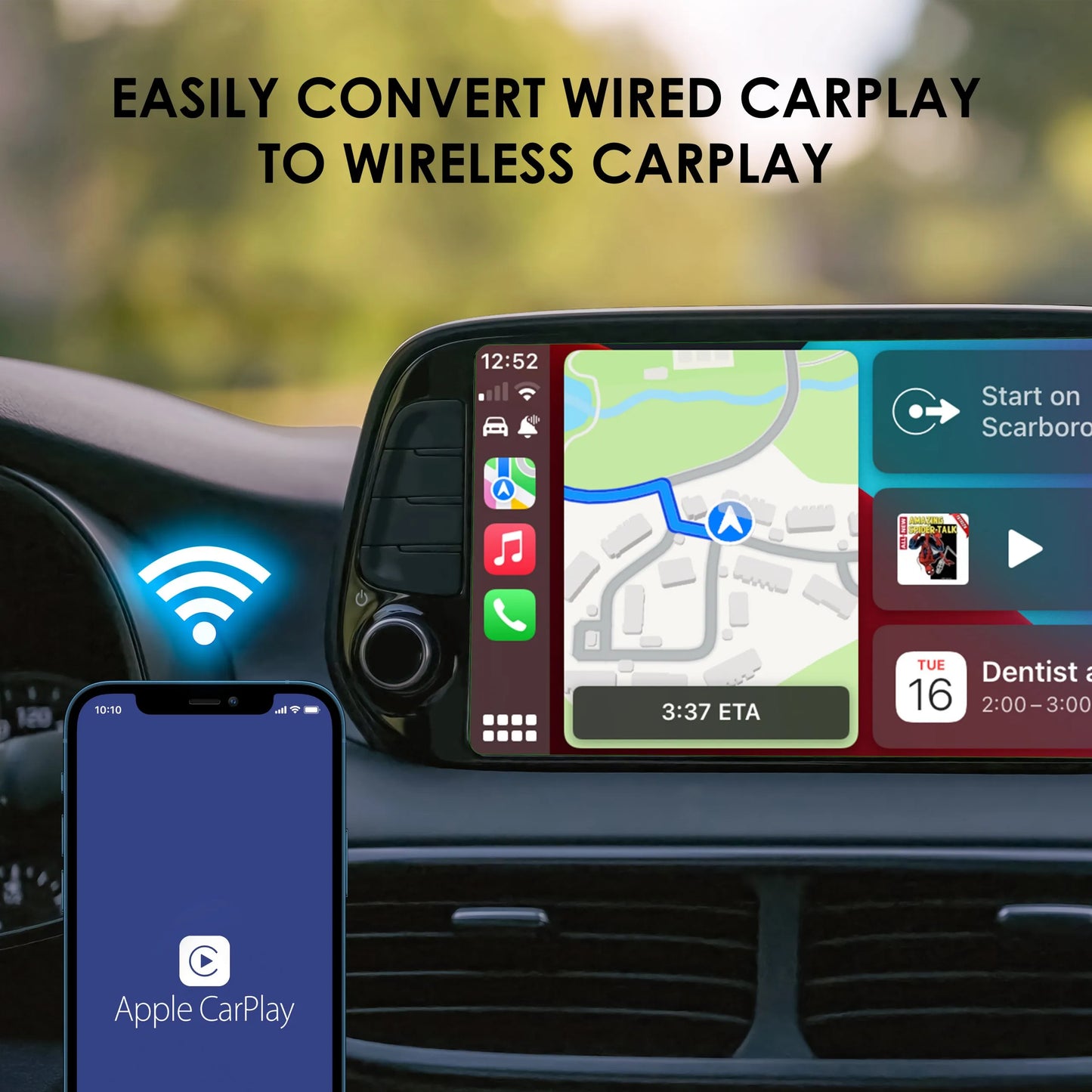 Rexing CPW-1 Wireless Apple CarPlay Adapter - Sale