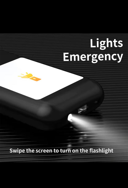 Experience Superior Sound with Multifunctional In-Ear Bluetooth Wireless Earphones Featuring a Touch Screen Power Bank for Ultimate Music and Gaming Enjoyment