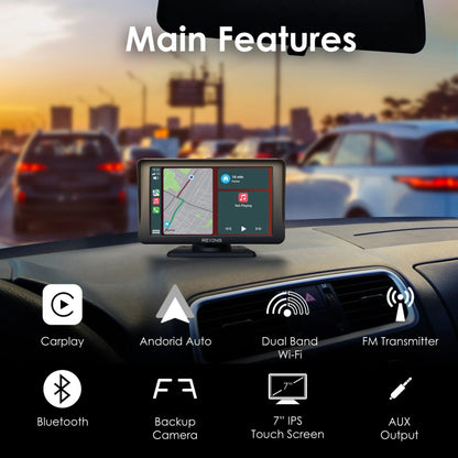 REXING W1 CarPlay/Android Auto With Backup Camera