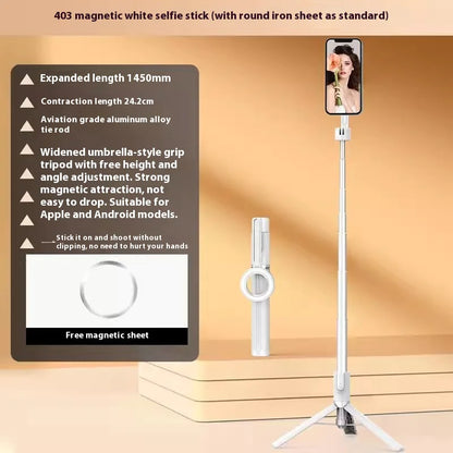 Magnetic Selfie Stick Tripod with MagSafe & Remote