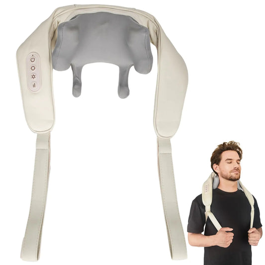 CLMTAS Neck Massager with Heat Shoulder Massager